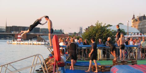 BigSplash hopper i havnen